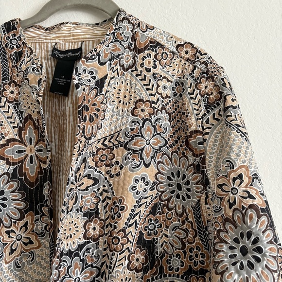 Maggie Barnes Womens Quilted Style Jacket | Size 1X - Picture 3 of 6